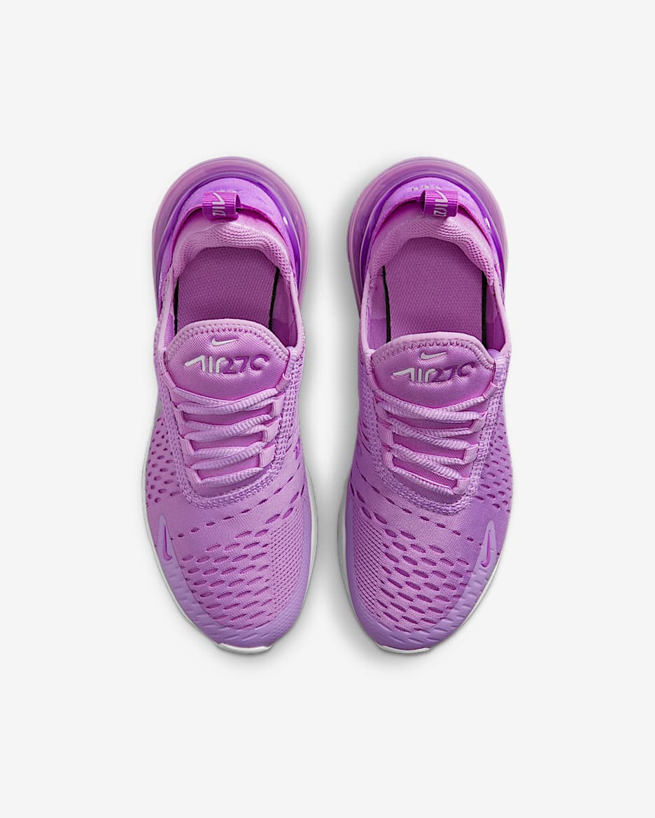 Air max 270 flyknit purple discount